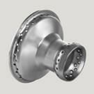 52mm, One-piece, Plain, Carbon Steel Centre - 70 Spoke